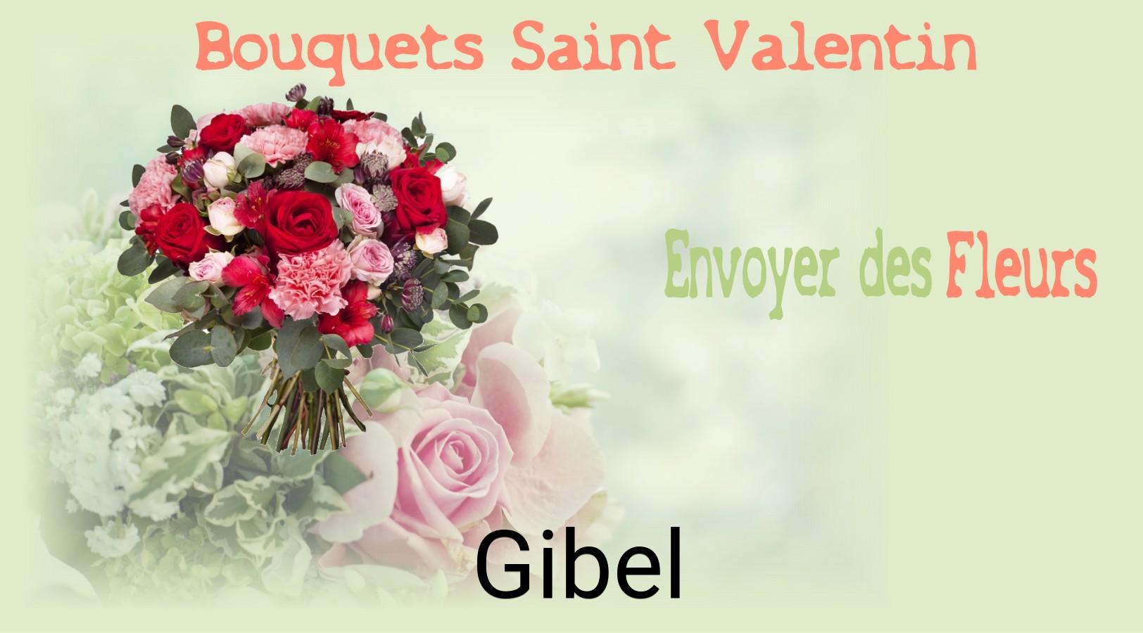 Roses de Saint-Valentin livrées à Gibel
